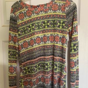 Wallflower Print Shirt